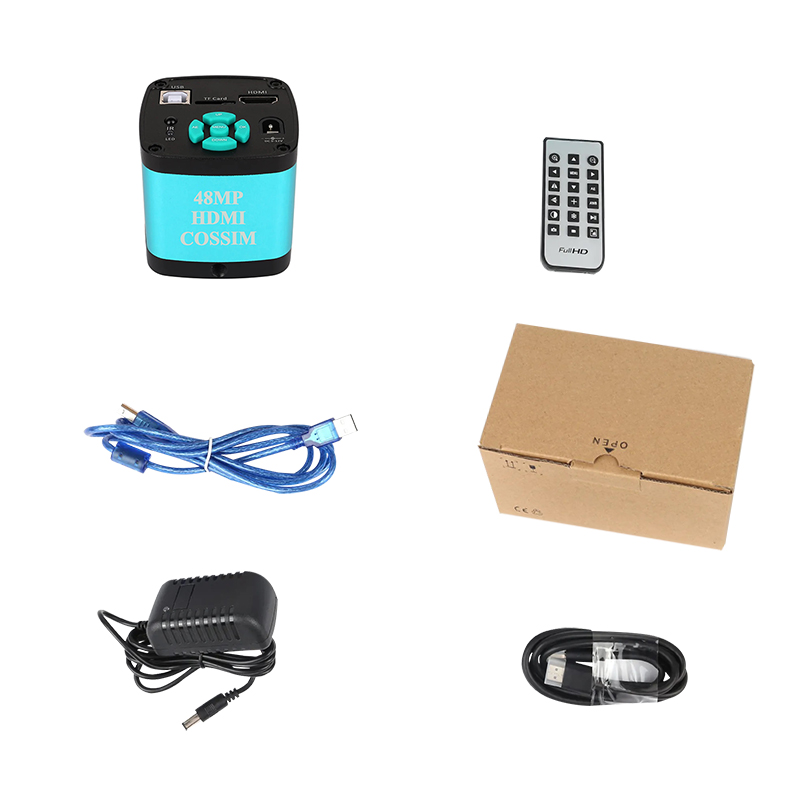 48MP Super High Definition Industrial Digital Video Measuring USB 2.0 HDMI Camera