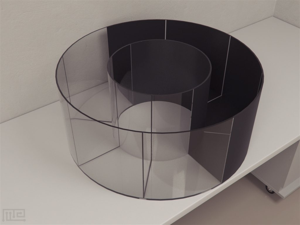 Circular Light-Dark box - Anxiety &amp; Depression Tests