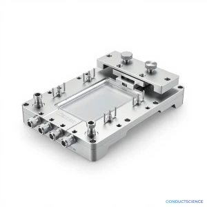 PDMS Reversible Sealing Chip Holder — 25-Pack — ConductScience Microfluidics