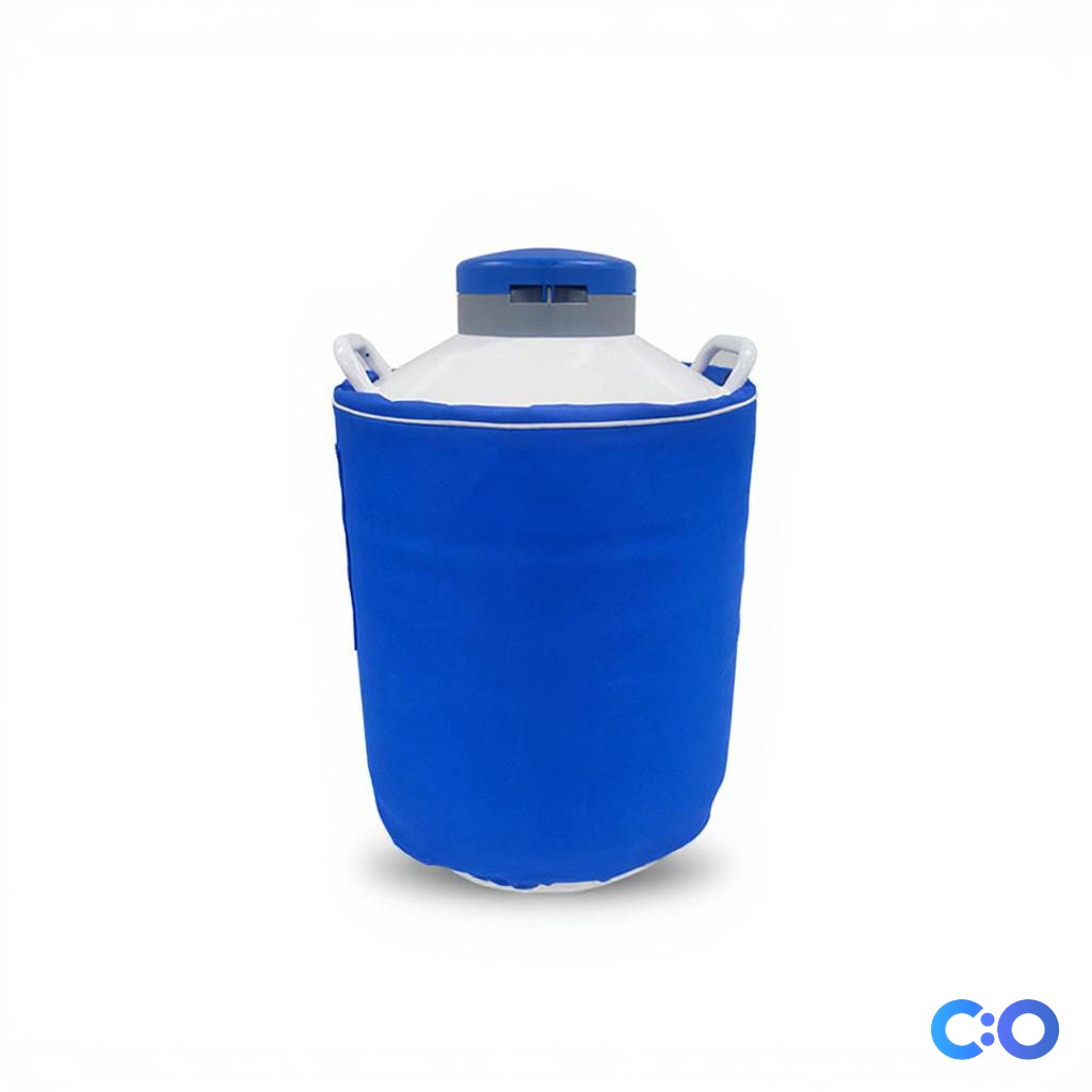 Transportation Liquid Nitrogen Container YDS Series - Side View