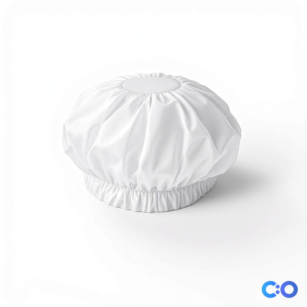 ConductScience Bouffant Caps, White, 21 inch (Case of 50) - Gloves &amp; PPE