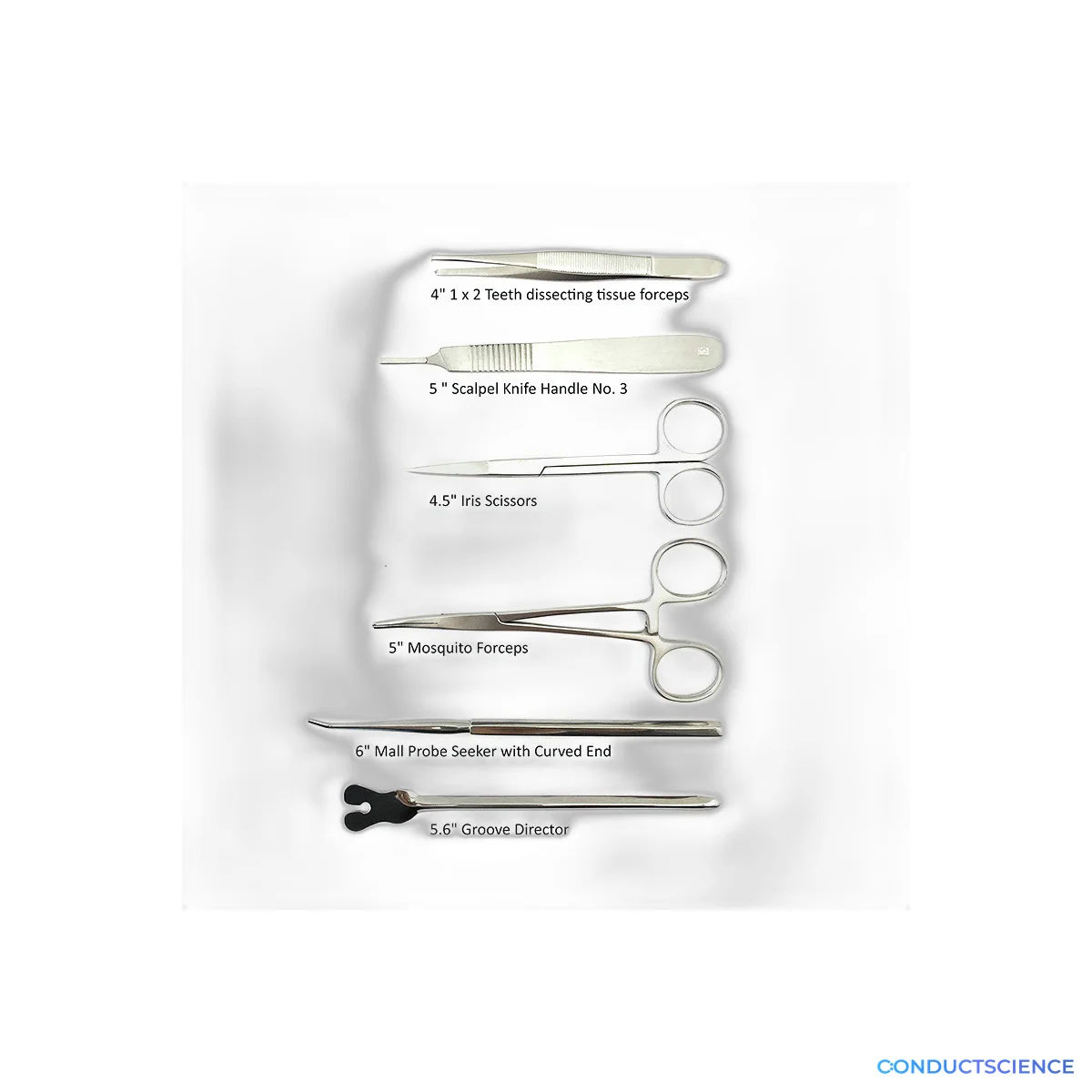 22-Piece Stainless Steel Dissection Tool Set view 5