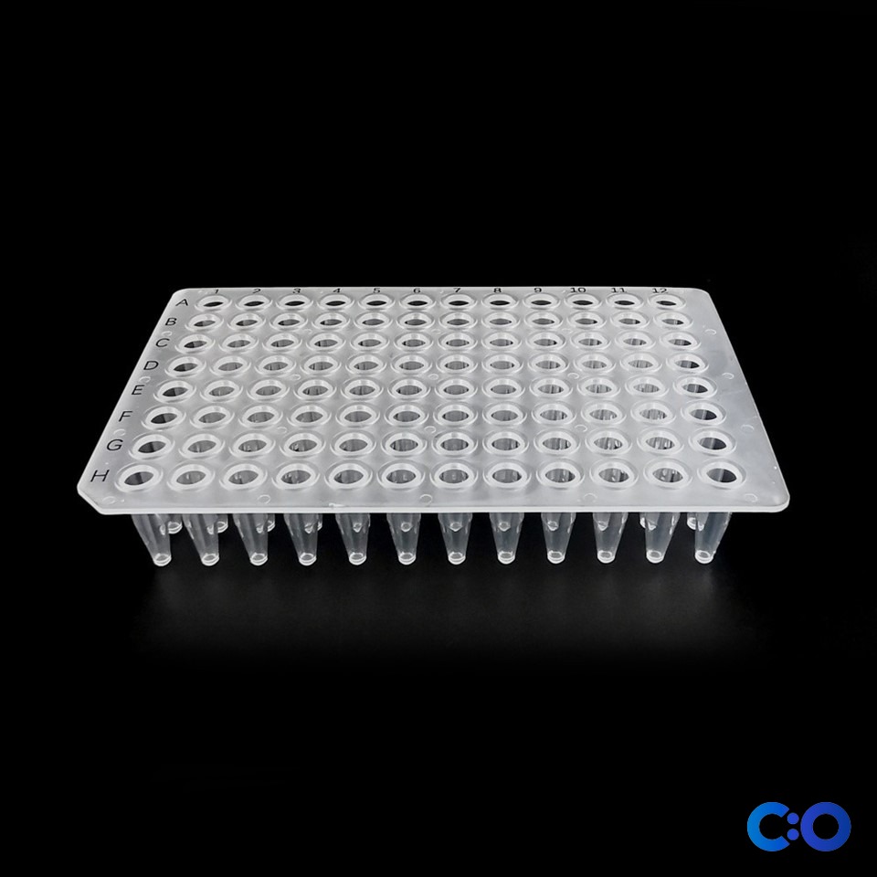 ConductScience 96-Well PCR Plates, Half-Skirted (Case of 5) - Lab Supplies