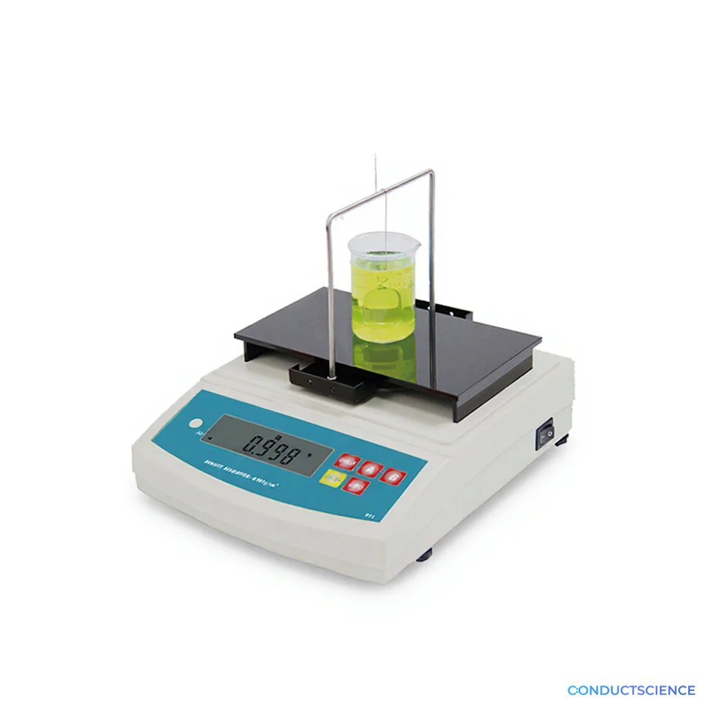 BB-BK-DME600D Solid and Liquid Densimeter — 600g capacity (liquid measurement setup)