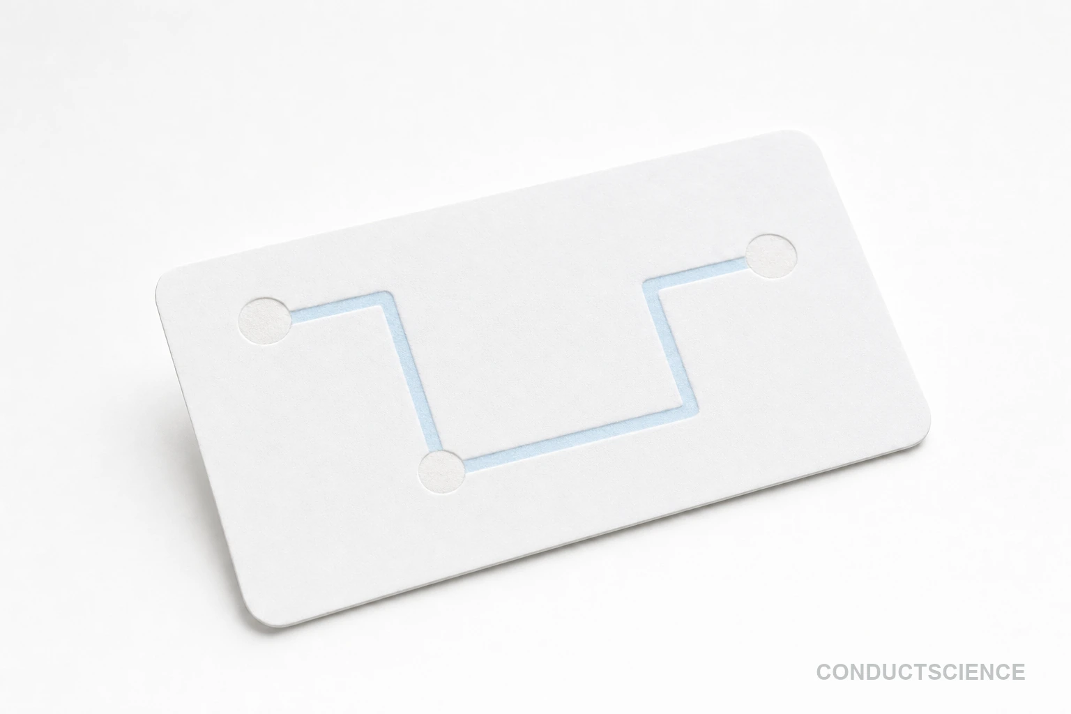 Custom Paper Microfluidic Chip representative non-fixed product render