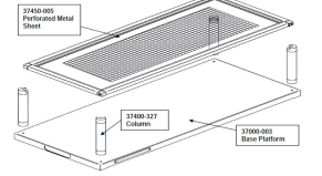 Elevated Plantar Test Chamber Table
