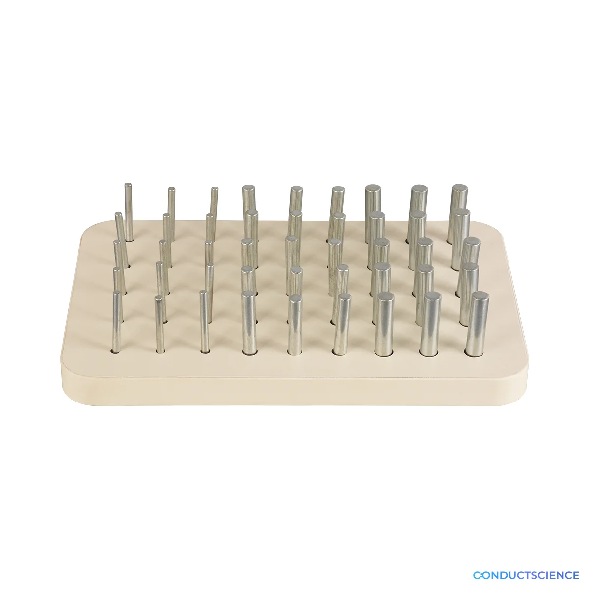 45-Hole Dexterity Pegboard — complete apparatus