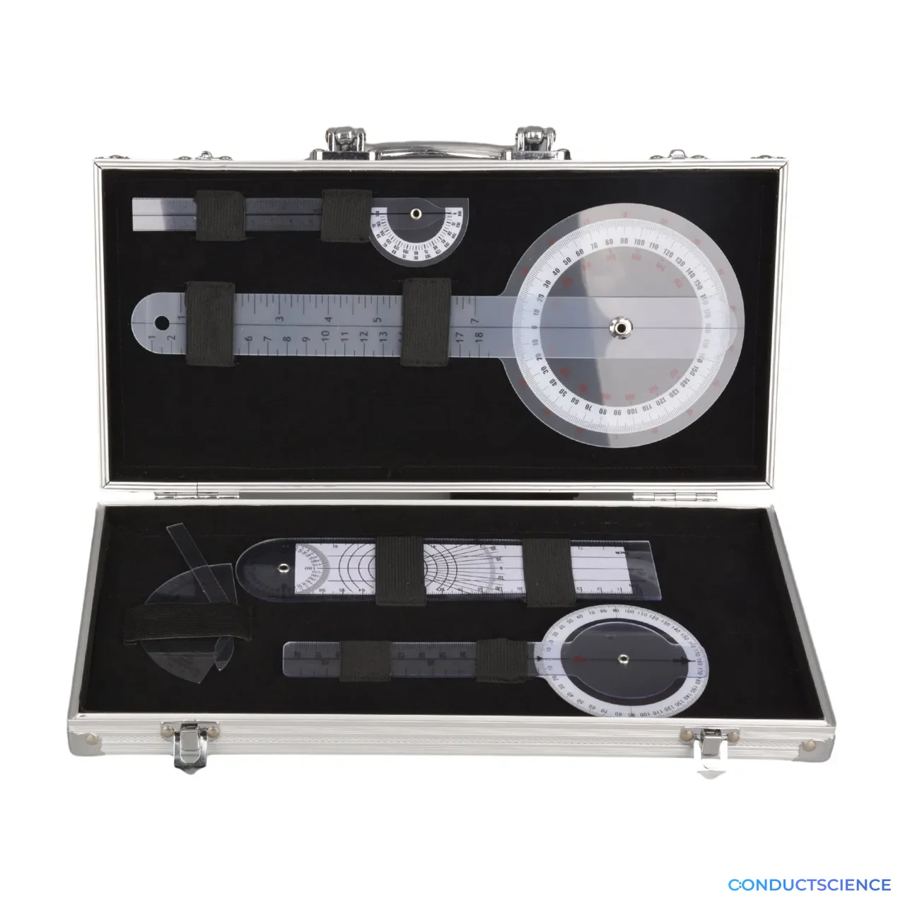 5-Piece Goniometer Set with Case — alternate view