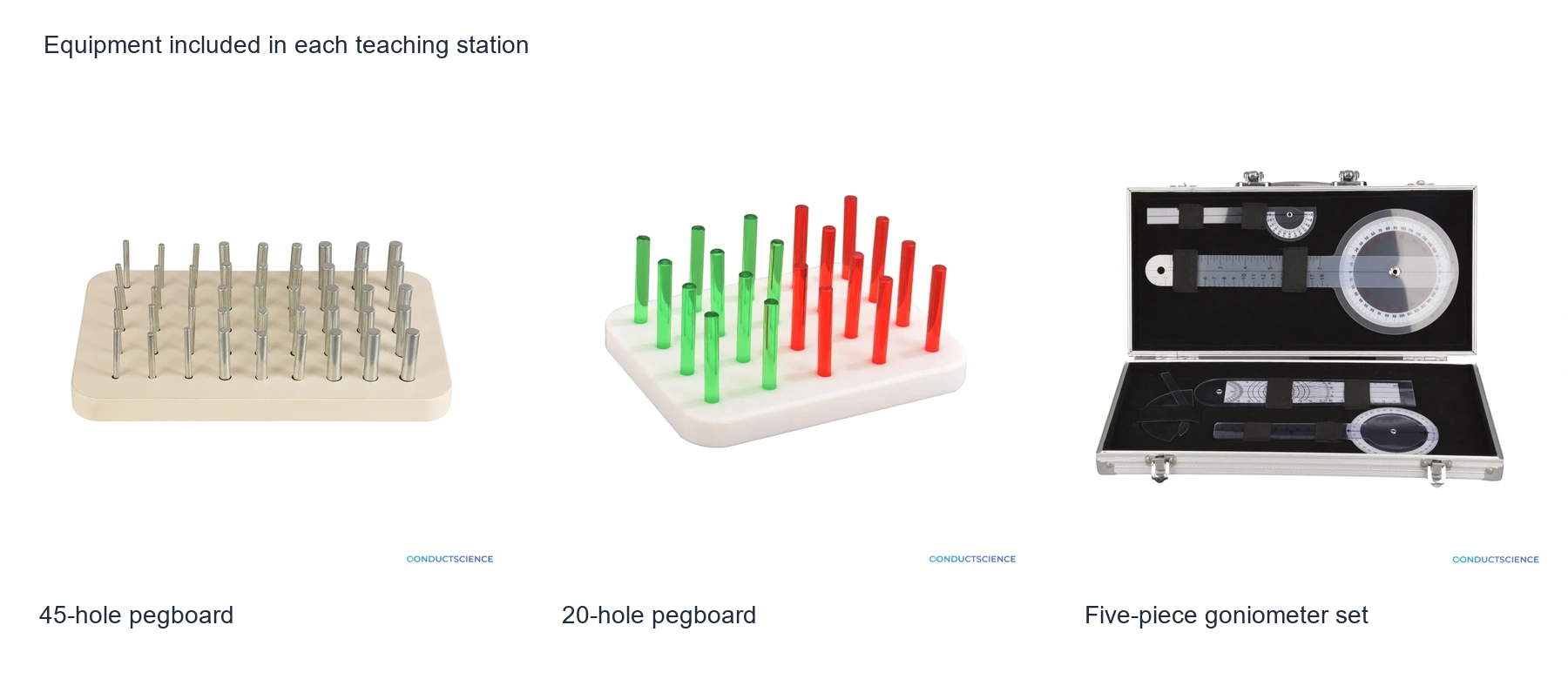 Teaching station equipment — view 1