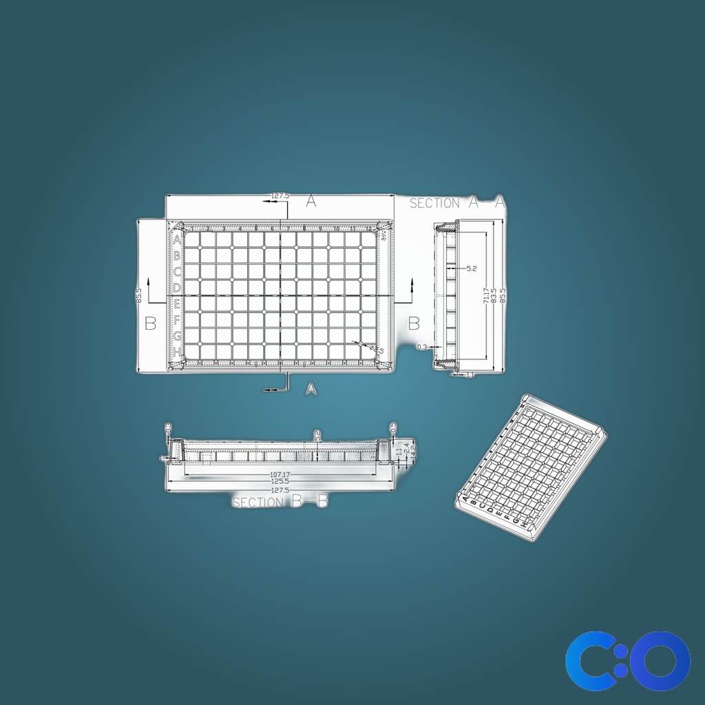 ConductScience ELISA Plates, 96-Well, High-Binding (Case of 10) - General Labware