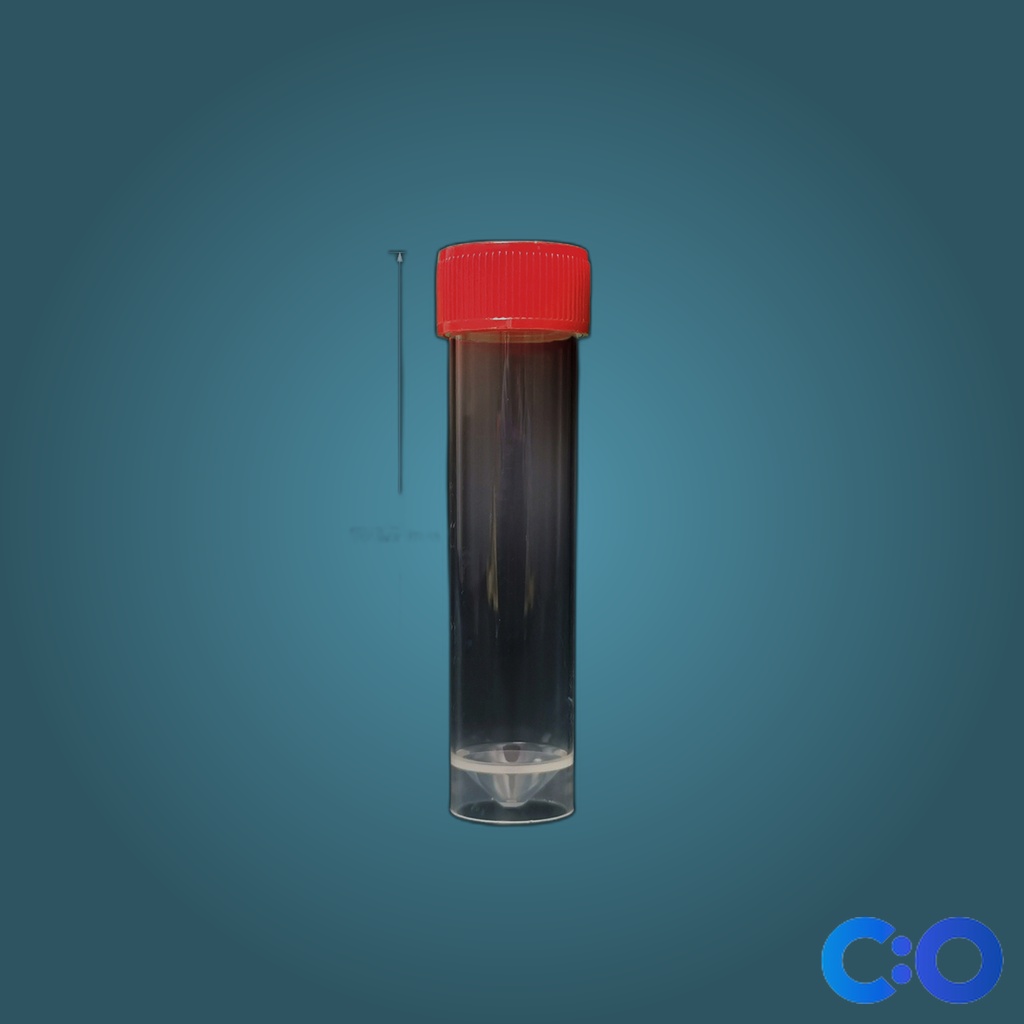 ConductScience Sampling Tubes 10mL with Screw Cap, Sterile (Case of 10) - General Labware