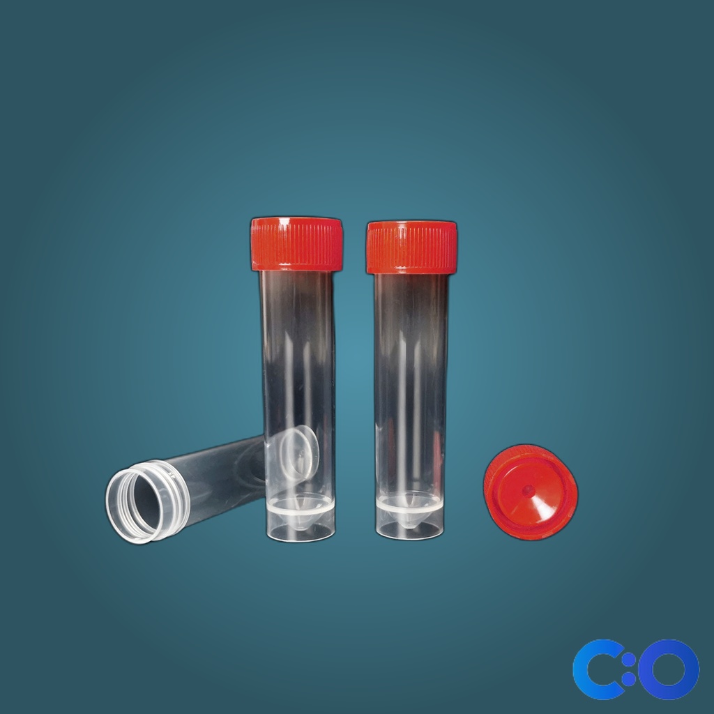 ConductScience Sampling Tubes 10mL with Screw Cap, Sterile (Case of 10) - General Labware