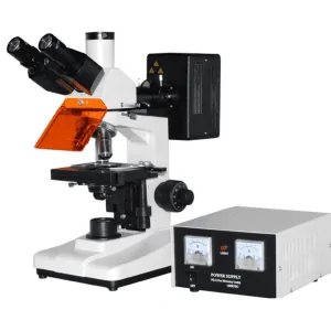 Halogen Lamp Fluorescence Microscope